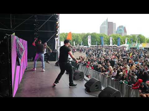 JM Fuego Preforming Chupa Chup at Bevrijdings Festival 2019