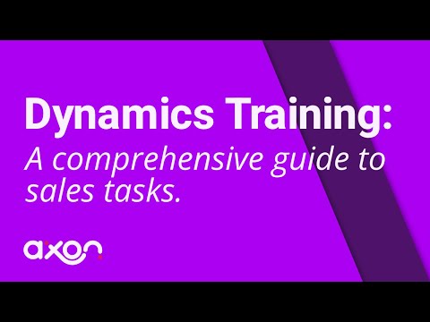 Comprehensive guide to the sales tasks