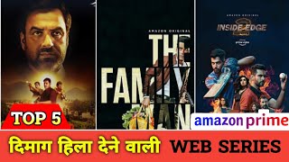 TOP 5 Amazon Prime Video  HINDI || Best Indian Web Series on 2023 @PrimeVideoIN