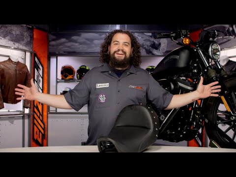Saddlemen Renegade Heels Down Solo Seat for Harley Review at RevZilla.com