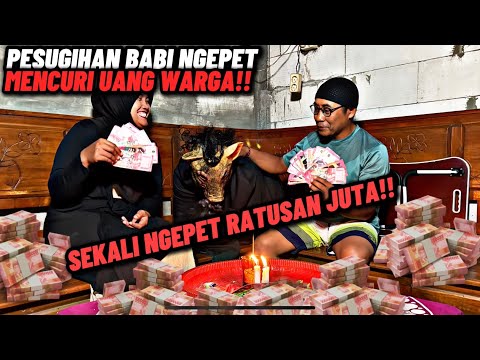 PENAMPAKAN BABI NGEPET!! SAAT RITUAL PESUGIHAN BABI NGEPET - WARGA BAKAR BABI NGEPET INI !!