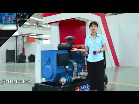 Natural gas generators 50kw yuchai turbocharged biogas genset