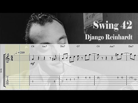 Swing 42 - Django Reinhardt | Gypsy Guitar Tab