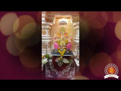 Anirudha Khopade Home Ganpati Decoration Video