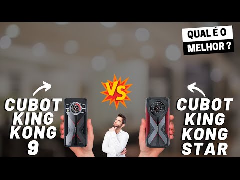 Cubot King Kong 9 vs Cubot King Kong Star Qual é o MELHOR? (Comparativo)