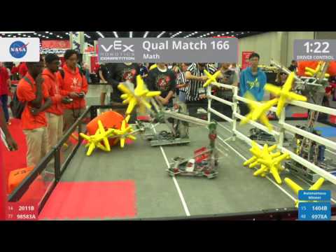 2017 VRC Math Q166 - 2011B 98583A vs 1404B 6978A - 19 to 23