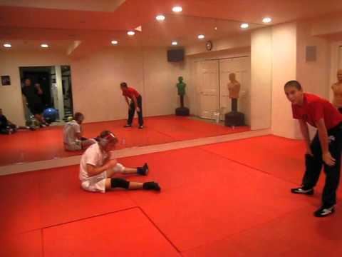 Grant wrestling Joe Barbato 4