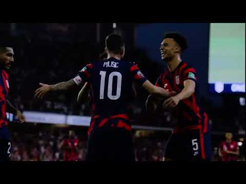 Pulisic funny goal celebration USA