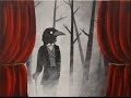 Presenting Mr. Crow Step by Step Acrylic Painting on Canvas for Beginners