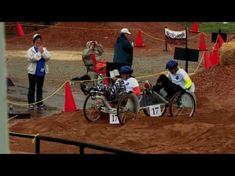 Students Race Rovers on a Martian and Lunar-themed Obstacle Course