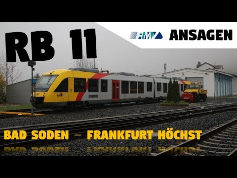 [Ansagen] RB 11 Bad Soden - Frankfurt Höchst