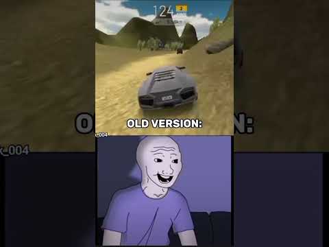 Old version VS New Version Game Name "Extreme Car Driving Simulator"
