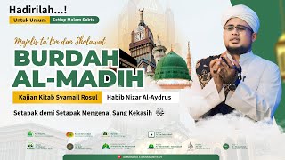 Download lagu 🔴LIVE : MAJELIS BURDAH KAJIAN KITAB SYAMAIL ROSUL BERSAMA HABIB NIZAR BIN HUSNI ALWY AL-AYDRUS mp3