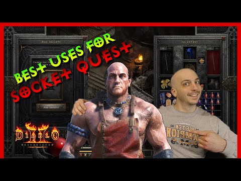 Diablo 2 Resurrected - Best Uses for Larzuk Socket Quest