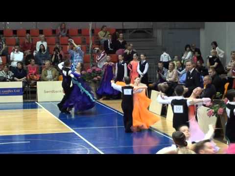 Jelgava Aleksandrs Koroļko   Gunda Anda Zabrauska; Valts Rinalds Bergmanis   Annija Krasovska 1 4fin v waltz