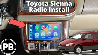1998 - 2003 Toyota Sienna Radio Install