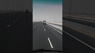 preview picture of video 'Take a ride on Qatar highway - Orbital Road(2)'