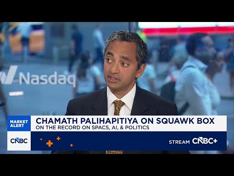 It was a 'huge mistake' for me to come on CNBC and talk about SPACs, says Chamath Palihapitiya