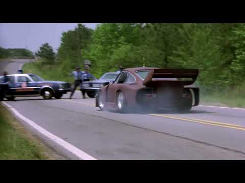 The Cannonball Run - Porsche crash