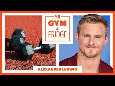 Vikings-Star Alexander Ludwig zeigt sein Heim-Fitnessstudio und seinen Kühlschrank | Fitnessstudi...