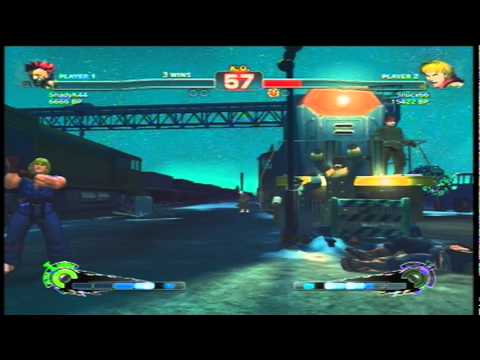 SSF4 Endless Battle Lilsicx66 (Ken) vs ShadyK44 (Gouki)