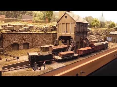 Eurospoor 2018 Modelbaan H0 The Gnat Shack van Heiko Wendler