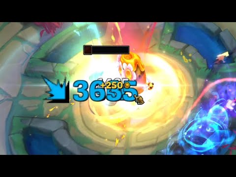 Destroying an Arena Raidboss Before Charging Finishes: 2400+ AP Veigar