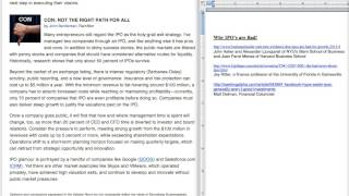 Scott Harris - Rebuttal of IPO's being Good