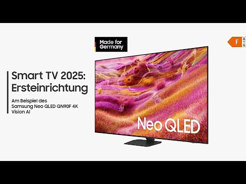 Samsung Smart TV 2025: Ersteinrichtung