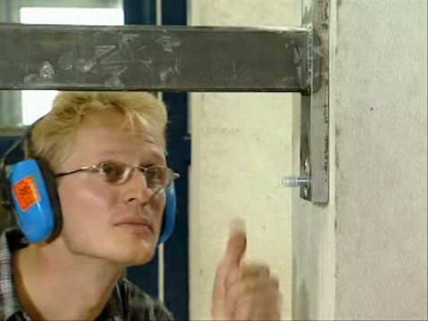 Installation des ancrages HILTI de type HDA