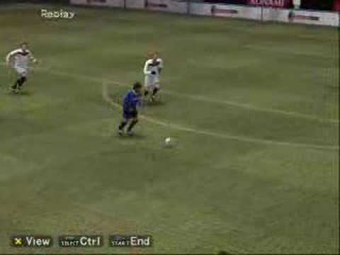 PES Replays :: great gol by malgani (strange shot right ft)