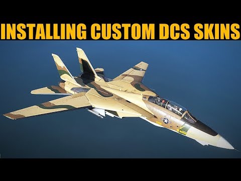 Explained: How To Download & Install Custom Plane Skin Livery | DCS WORLD