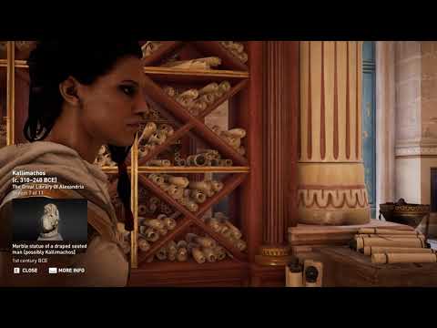 Tour of the Great Library of Alexandria - Assassin's Creed Origins
