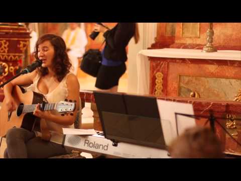 Liebe meines Lebens - Philipp Poisel Cover von Eva Croissant live in der Kirche bei einer Hochzeit