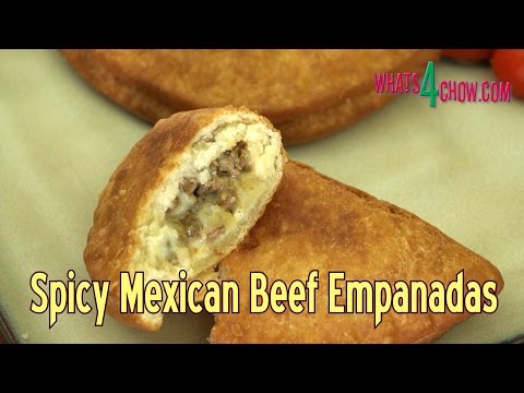 How to Make Spicy Beef Empanadas - Crispy, Tasty Mexican Deep Fried Beef Pies
