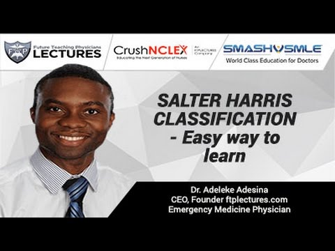 SALTER HARRIS CLASSIFICATION- Easy way to learn