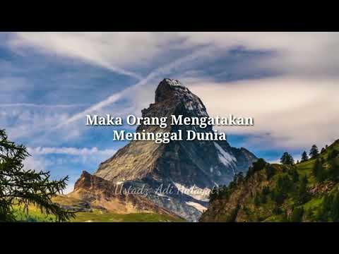 Renungan Menghadapi Kematian - Ustadz. Adi Hidayat