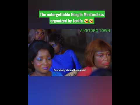 The unforgettable Google Masterclass organized by #Jenifa 🤣🤣🤣 #Shorts #SceneOneTv #youtubeshorts