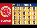 COLOMBIA Squad For International Friendlies March 2024 | Colombia Squad | FootWorld