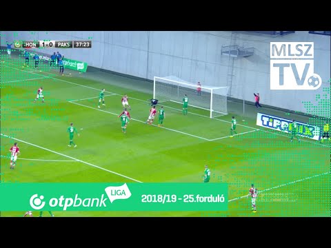 Holender Filip második gólja a Budapest Honvéd – Paksi FC mérkőzésen