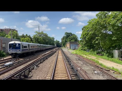 MTA Metro North RailRoad: Harlem Line M3A Local Train RFW from North White Plains to Grand Central