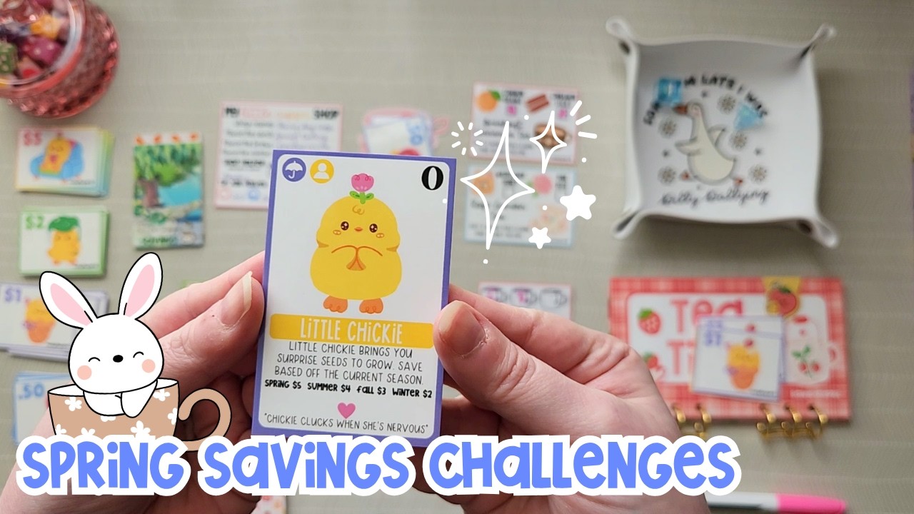 ☕Cozy Spring Savings Challenges