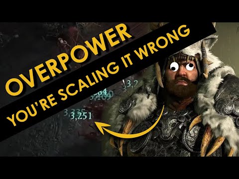 YOU'RE SCALING OVERPOWER WRONG. And here's how to fix it
