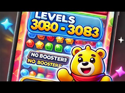 Toy Blast Levels 3080–3083 | No Boosters Used | Smart Tactics & Combos