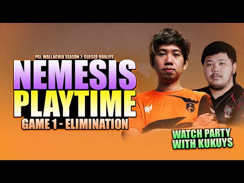 PLAYTIME VS NEMESIS GAME 1 - WATCH PARTY WITH KUKUYS - PGL Wallachia S7 Closed Qualifs