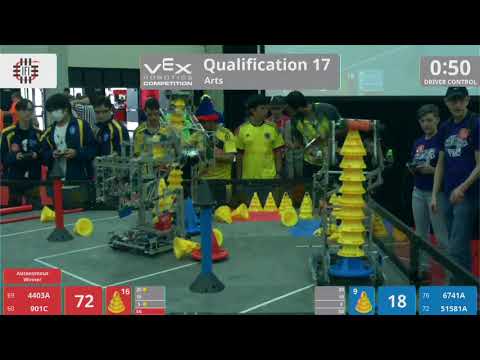 2018 VRC Arts Q17 - 4403A 901C vs 6741A 51581A - 114 to 44