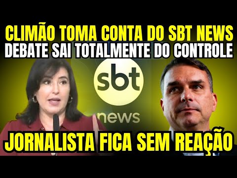 💣SBT NEWS PEGA FOGO! SIMONE TEBET DESTRÓI FLÁVIO BOLSONARO EM CONFRONTO EXPLOSIVO🫢