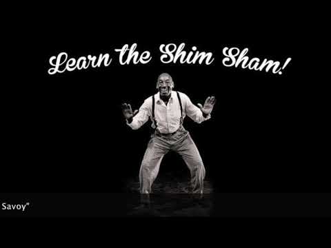 George Gee Swing Orchestra accompanies Frankie Manning calling the Shim Sham 5/26/99