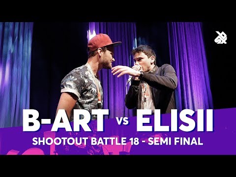 B-ART vs ELISII | Shootout Beatbox Battle 2018 | SEMI FINAL