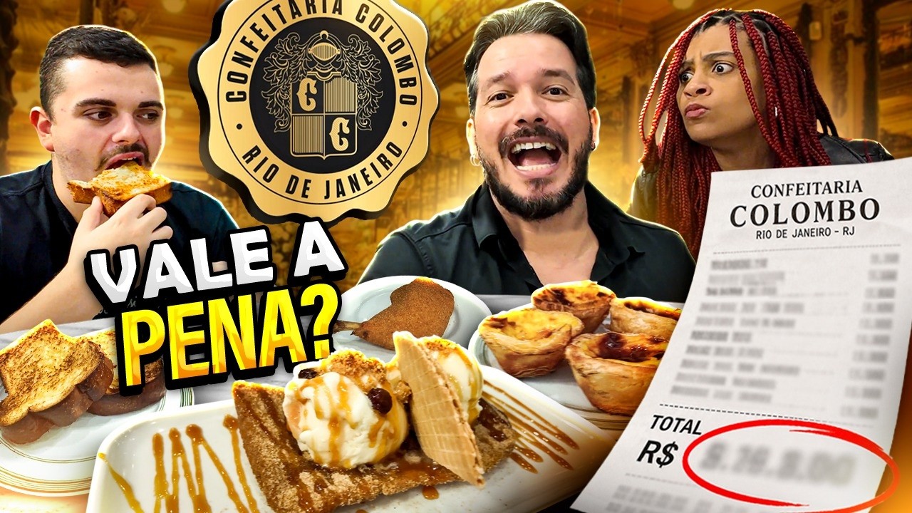 CONFEITARIA COLOMBO VALE A FAMA? | FALANDO DE BOCA CHEIA
